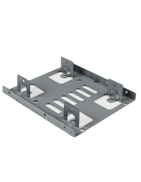 StarTech.com Staffa per doppio HDD da 2,5" a 3,5” per dischi rigidi SATA - Staffa per 2 dischi da 2,5" a 3,5” per montaggio in