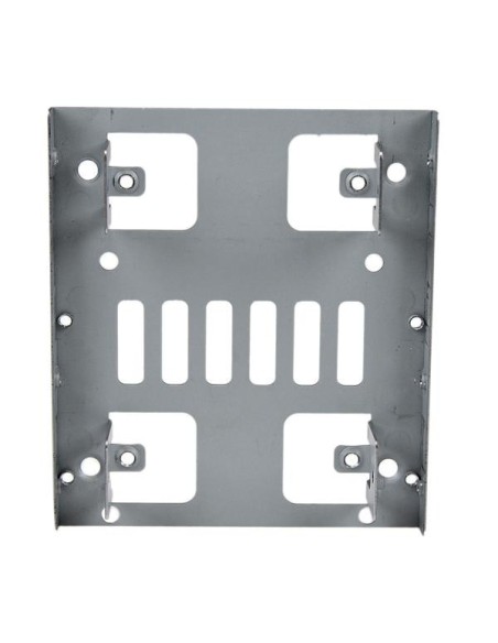 StarTech.com Staffa per doppio HDD da 2,5" a 3,5” per dischi rigidi SATA - Staffa per 2 dischi da 2,5" a 3,5” per montaggio in