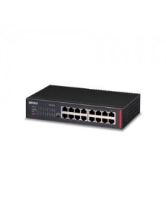 Buffalo BS-GU2016 switch di rete Non gestito Gigabit Ethernet (10 100 1000) Nero