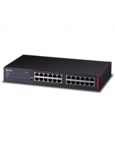 Buffalo BS-GU2024 switch di rete Non gestito Gigabit Ethernet (10 100 1000) Nero