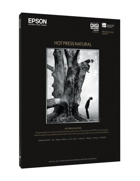 Epson Hot Press Natural Paper