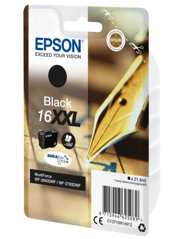 Epson Cartuccia Penna e cruciverba Nero Inchiostri DURABrite Ultra 16XXL
