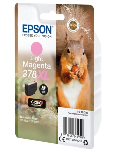 Epson Squirrel Singlepack Light Magenta 378XL Claria Photo HD Ink 2