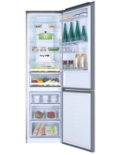 Haier C3FE737CGJE frigorifero con congelatore Libera installazione 365 L Argento 2