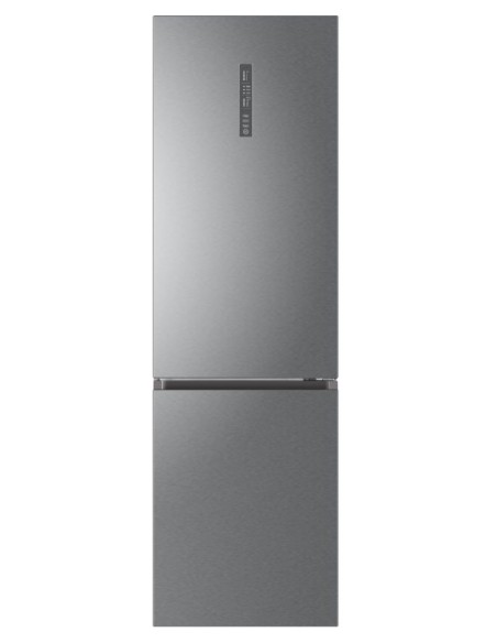Haier 2D 60 Serie 5 C3FE837CGJ frigorifero con congelatore Libera installazione 377 L D Titanio, Argento