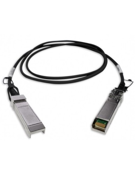 QNAP CAB-DAC15M-SFPP-DEC02 cavo InfiniBand 1,5 m SFP+ Nero