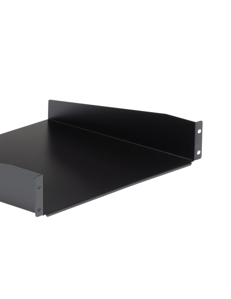 StarTech.com Ripiano universale standard per armadio server a rack di colore nero