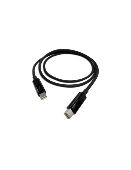 QNAP CAB-TBT20M Cavo Thunderbolt 1 m Nero