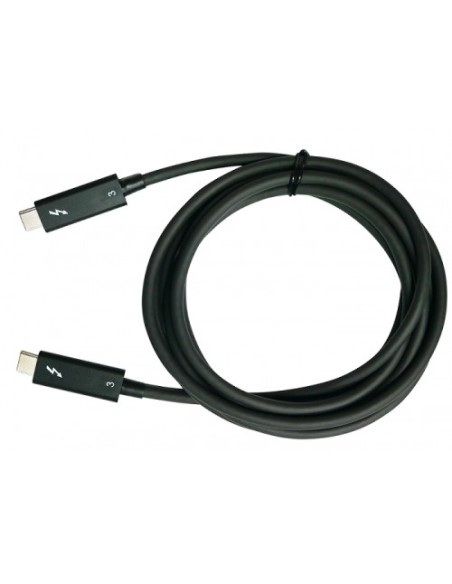 QNAP CAB-TBT305M-40G-LINTES 2 m 40 Gbit s Nero