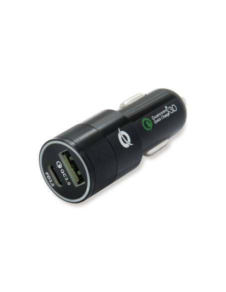 Conceptronic CARDEN02B Caricabatterie per dispositivi mobili Nero Auto