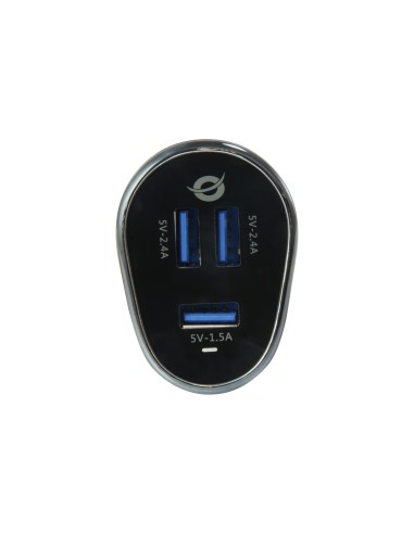 Conceptronic CARDEN06B Caricabatterie per dispositivi mobili Nero Auto
