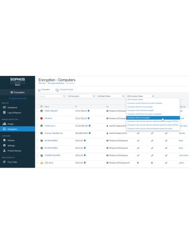 Sophos Central Device Encryption 1 licenza e Rinnovo Multilingua