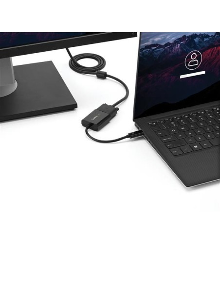 StarTech.com Adattatore USB-C a VGA - Convertitore Video USB 3.1 type-C a VGA - 1080p - Nero