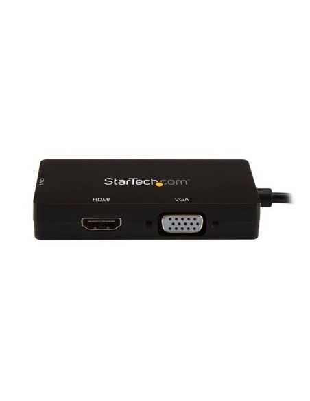 StarTech.com Adattatore Multiporta USB-C - Scheda Grafica Esterna 3 in 1 USB Tipo-C a HDMI, DVI o VGA