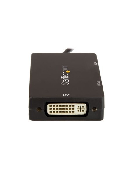 StarTech.com Adattatore Multiporta USB-C - Scheda Grafica Esterna 3 in 1 USB Tipo-C a HDMI, DVI o VGA