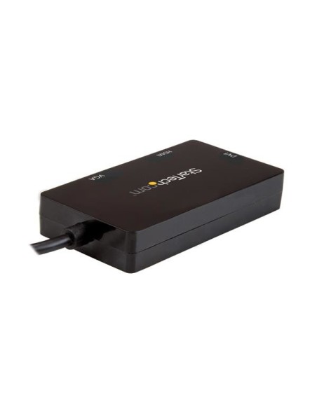 StarTech.com Adattatore Multiporta USB-C - Scheda Grafica Esterna 3 in 1 USB Tipo-C a HDMI, DVI o VGA