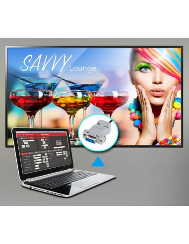 Viewsonic CDX4952 visualizzatore di messaggi Pannello piatto per segnaletica digitale 124,5 cm (49") LED 450 cd m² Full HD Nero