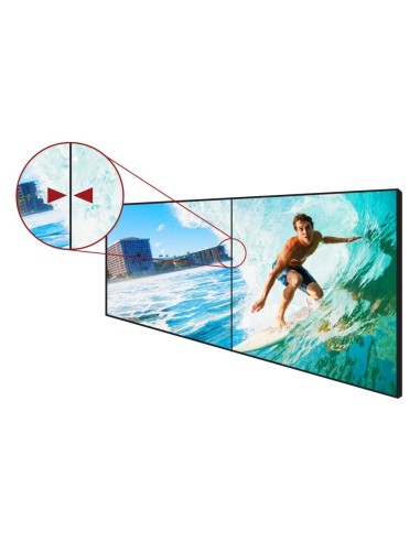 Viewsonic CDX4952 visualizzatore di messaggi Pannello piatto per segnaletica digitale 124,5 cm (49") LED 450 cd m² Full HD Nero