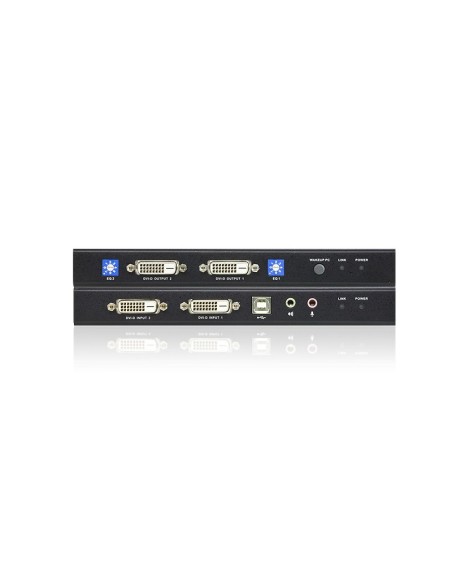 ATEN Extender KVM USB DVI Dual View Cat 5 (1024 x 768 a 60 m)