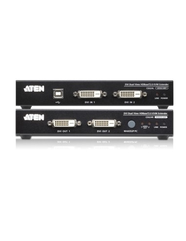 ATEN CE624 estensore KVM Trasmettitore e ricevitore