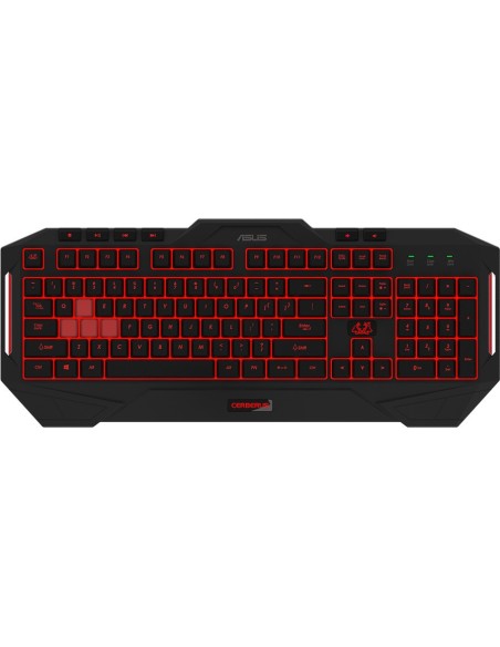 ASUS Cerberus Keyboard MKII tastiera USB QWERTY Italiano Nero