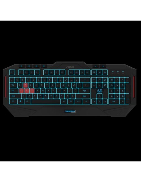 ASUS Cerberus Keyboard MKII tastiera USB QWERTY Italiano Nero