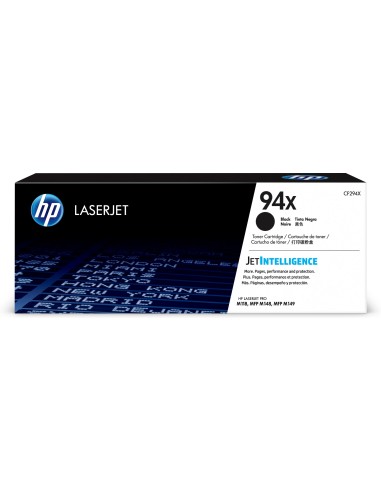 HP Cartuccia toner nero originale LaserJet 94X ad alta capacità