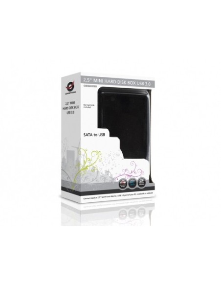 Conceptronic 2,5" Harddisk Box Mini USB 3.0