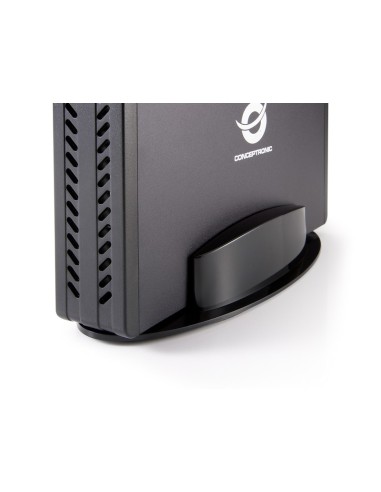 Conceptronic CHD3SU contenitore di unità di archiviazione Box esterno HDD Nero 3.5"