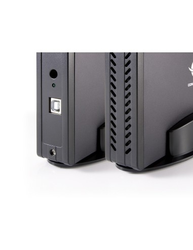 Conceptronic CHD3SU contenitore di unità di archiviazione Box esterno HDD Nero 3.5"