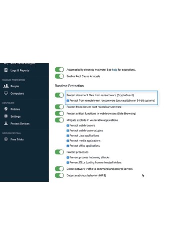Sophos Central Intercept X Advanced 1 licenza e Licenza Multilingua