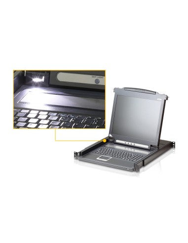 ATEN Console LCD a singolo binario (PS 2-USB, VGA)