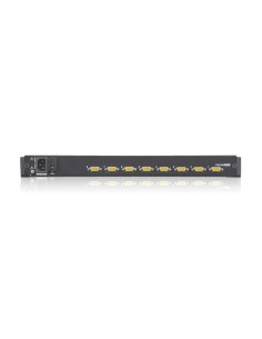 ATEN Switch KVM LCD a binario singolo PS 2-USB VGA a 8 porte 2