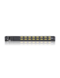 ATEN Switch KVM LCD a binario singolo PS 2-USB VGA a 16 porte 2