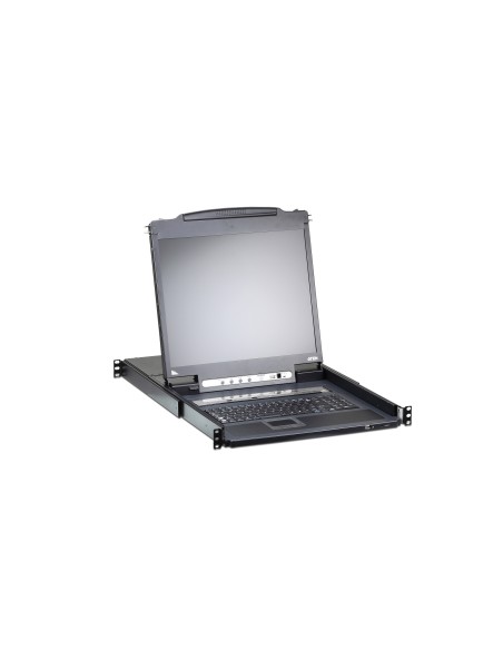ATEN Switch KVM over IP LCD PS 2-USB VGA a binario singolo a 8 porte per 1 accesso condiviso locale remoto