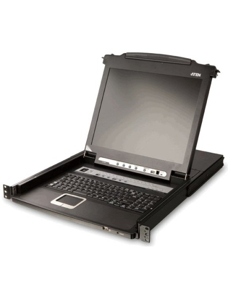 Aten CL5708 switch per keyboard-video-mouse (kvm) Nero