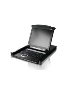 Aten CL5708N switch per keyboard-video-mouse (kvm) Montaggio rack Nero