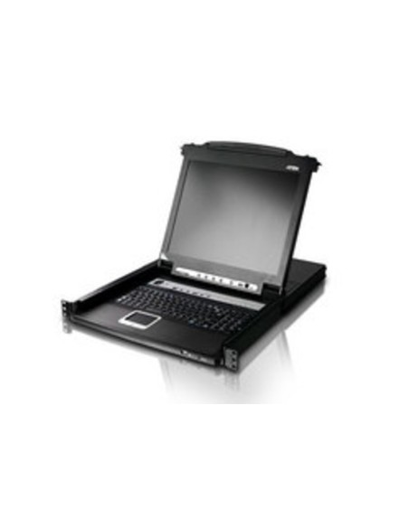 Aten CL5708N switch per keyboard-video-mouse (kvm) Montaggio rack Nero