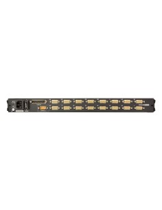 ATEN Switch KVM LCD a binario singolo PS 2-USB VGA a 16 porte 2