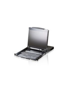ATEN CL5800N-ATA-1G switch per keyboard-video-mouse (kvm) Montaggio rack Nero