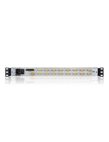 ATEN Switch KVM LCD a due binari PS 2-USB VGA a 16 porte
