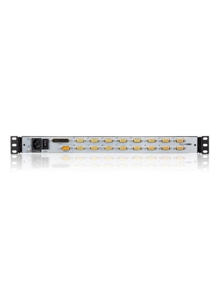 ATEN Switch KVM LCD a due binari PS 2-USB VGA a 16 porte