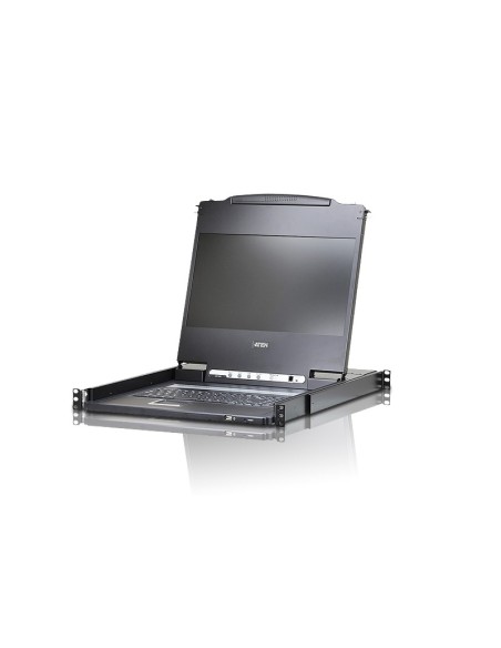 Aten CL6700MW switch per keyboard-video-mouse (kvm) Montaggio rack Nero