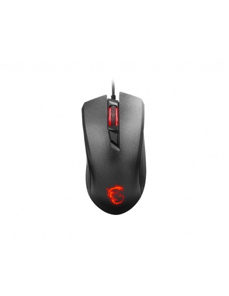 MSI Clutch GM10 mouse Mano destra USB tipo A Ottico 2400 DPI