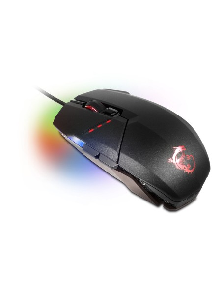 MSI Clutch GM60 mouse Ambidestro USB tipo A Ottico 10800 DPI