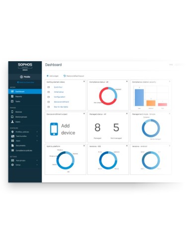 Sophos Central Mobile Advanced 1 licenza e Rinnovo Multilingua