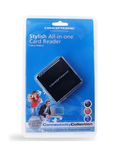Conceptronic USB 2.0 All in One memory card reader writer