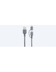 Sony CP-ABLP150 cavo USB 1,5 m USB 2.0 USB A Micro-USB B Lightning Grigio