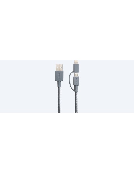 Sony CP-ABLP150 cavo USB 1,5 m USB 2.0 USB A Micro-USB B Lightning Grigio