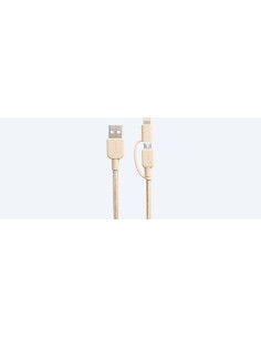 Sony CP-ABLP150 cavo USB 1,5 m USB 2.0 USB A Micro-USB B Lightning Oro